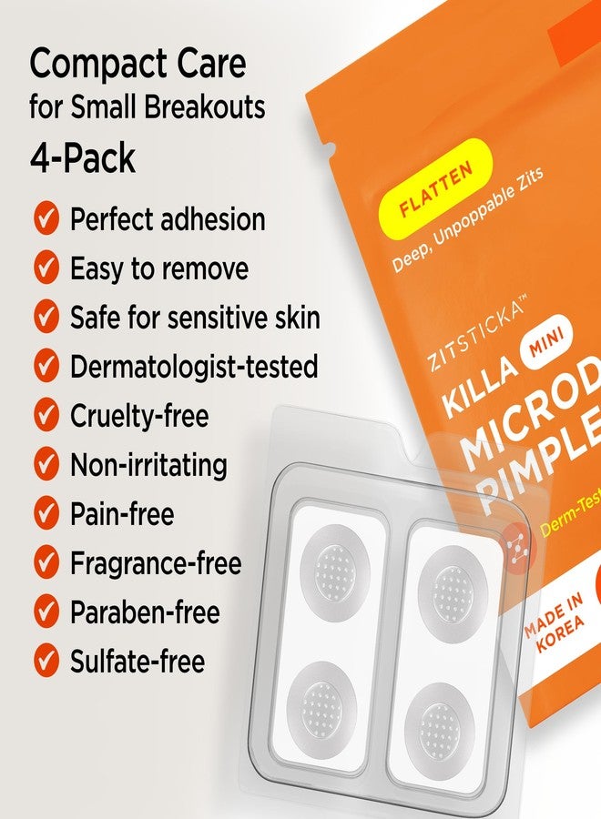 ZitSticka Killa Pimple Patches for Face - World's Most Potent Pimple Patch with Fast-Acting Microdarts - Starts Working within 6 Hours for Deep, Early-Stage Zits - Mini 16 Count - Image 5